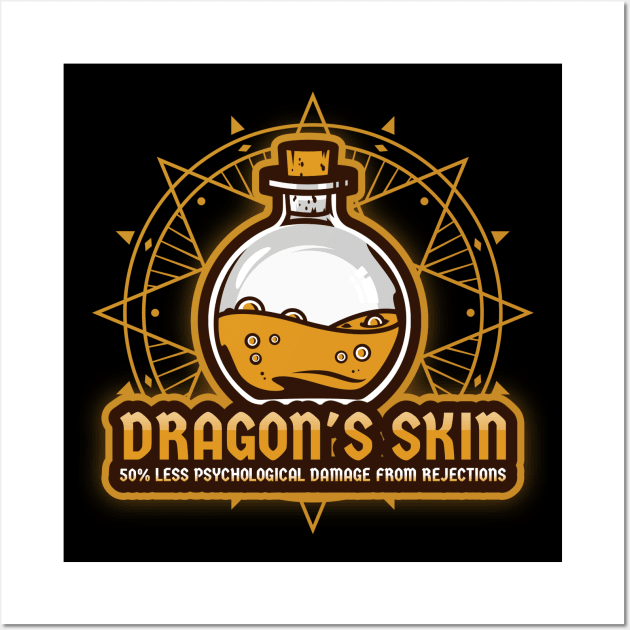 Dragon's Skin Magical Potion Wall Art by OldCamp